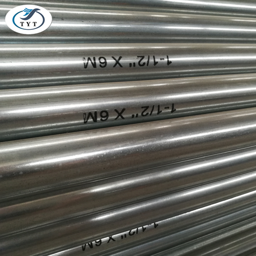 gi round pipe