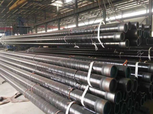 TUYAU EN ACIER SANS COUTURE API 5L X52 PE