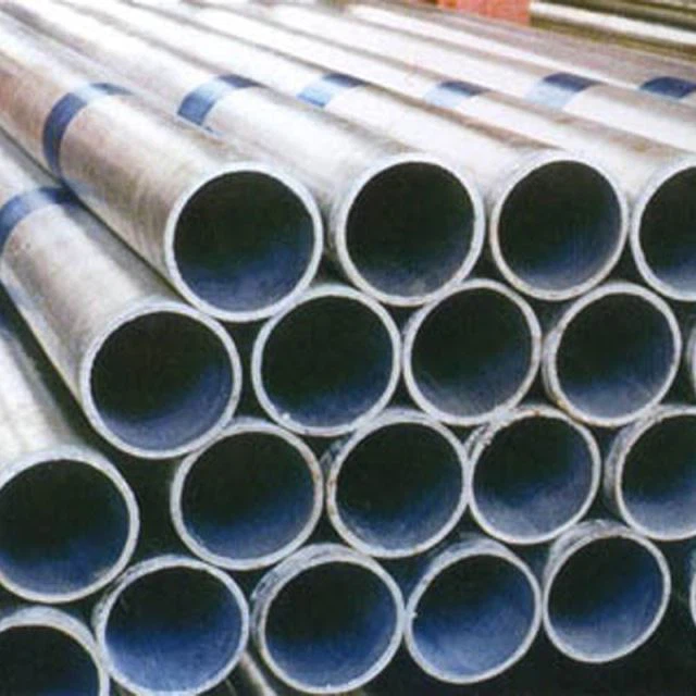 Tuyaux et tubes en acier galvanisés plongés à chaud matériels d'échafaudage de construction