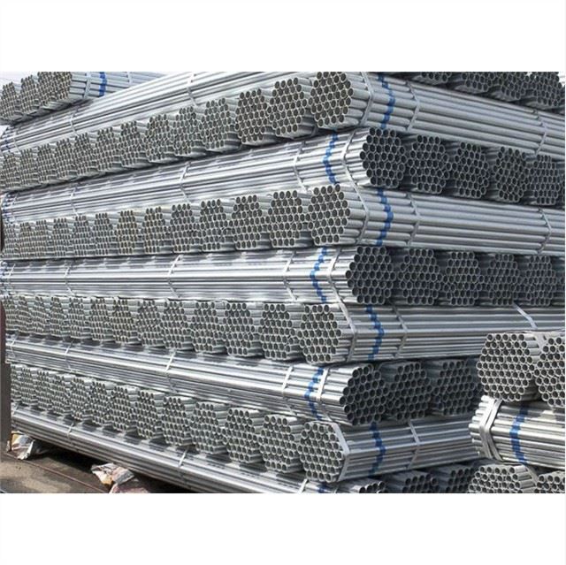 Tianjin Fabricant Tuyau rond en acier galvanisé à chaud avec teneur en zinc 275g