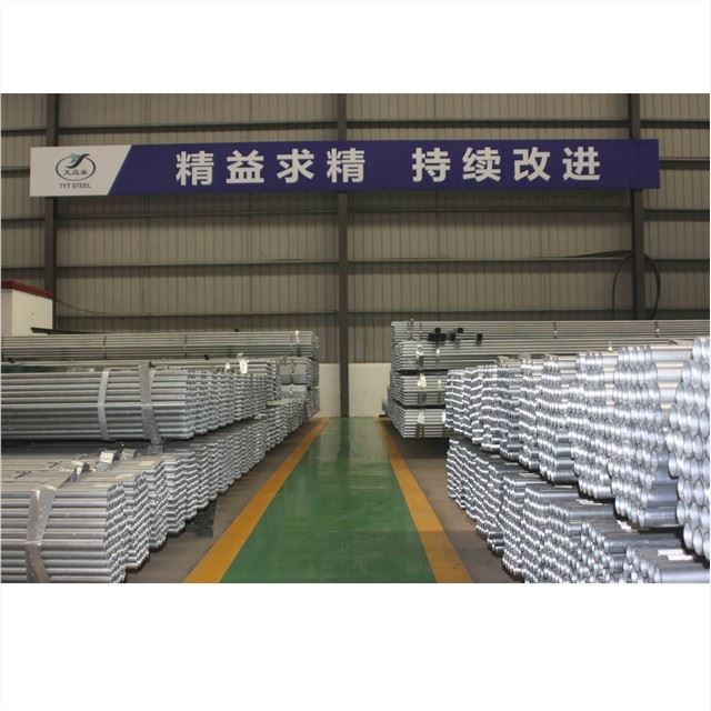 TYT Steel Matériaux de construction ERW Tube rond en acier galvanisé