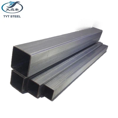 Vente d'usine Tube carré galvanisé de 2 pouces