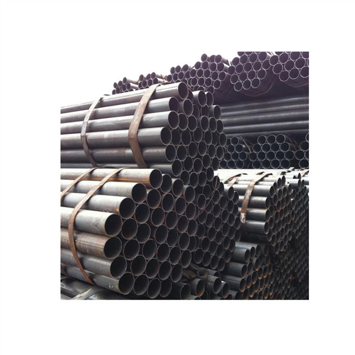 Tuyau de carbone rond soudé